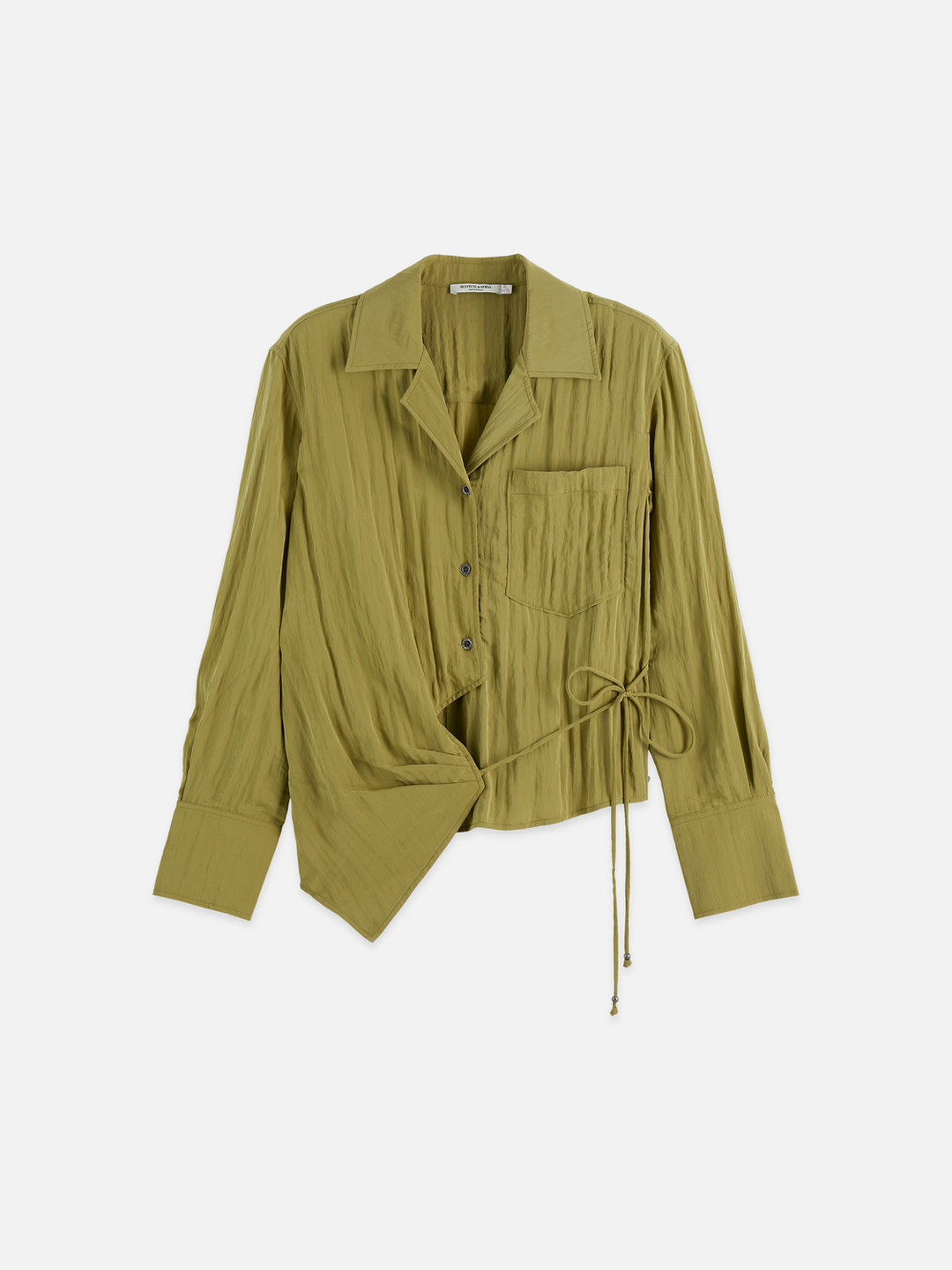 Long Sleeve Wrap Shirt