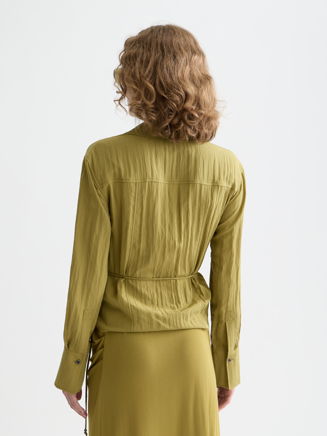 Long Sleeve Wrap Shirt