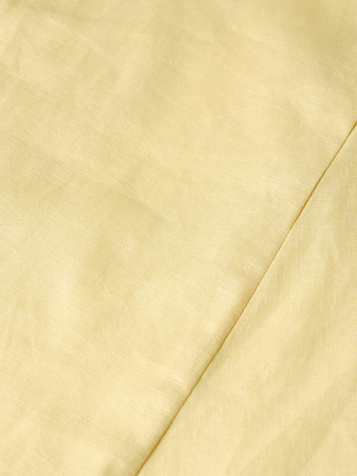 Linen wrap skirt