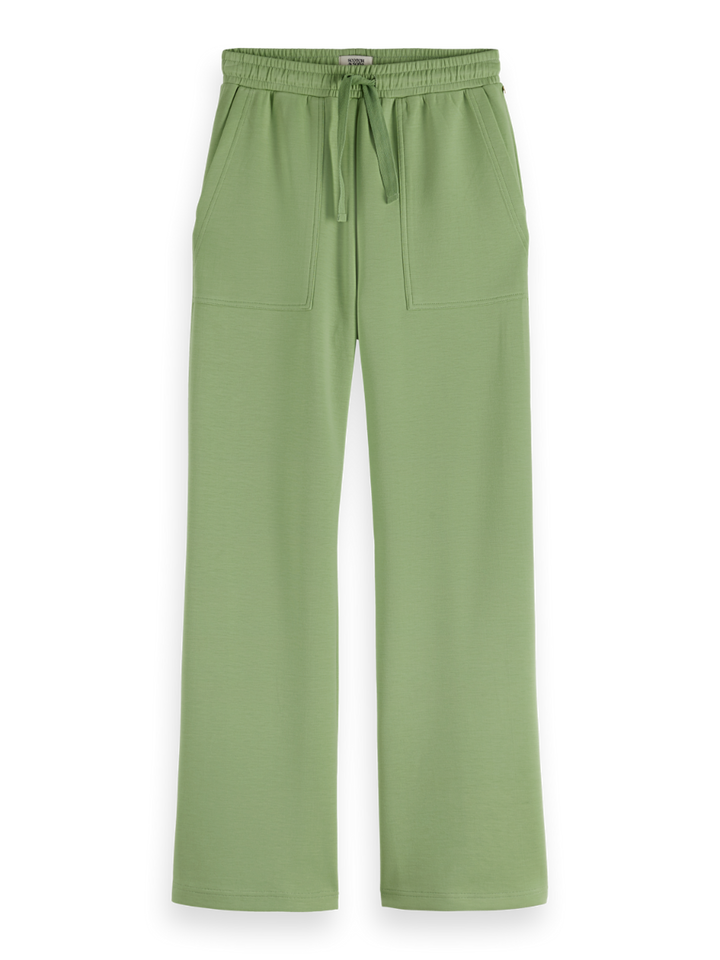 Wide leg modal sweatpants