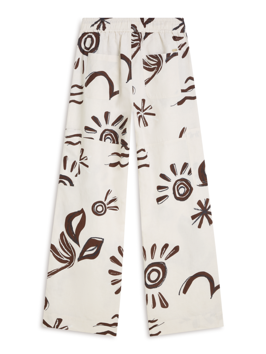 Noa high-rise wide-leg pull on cargo pant