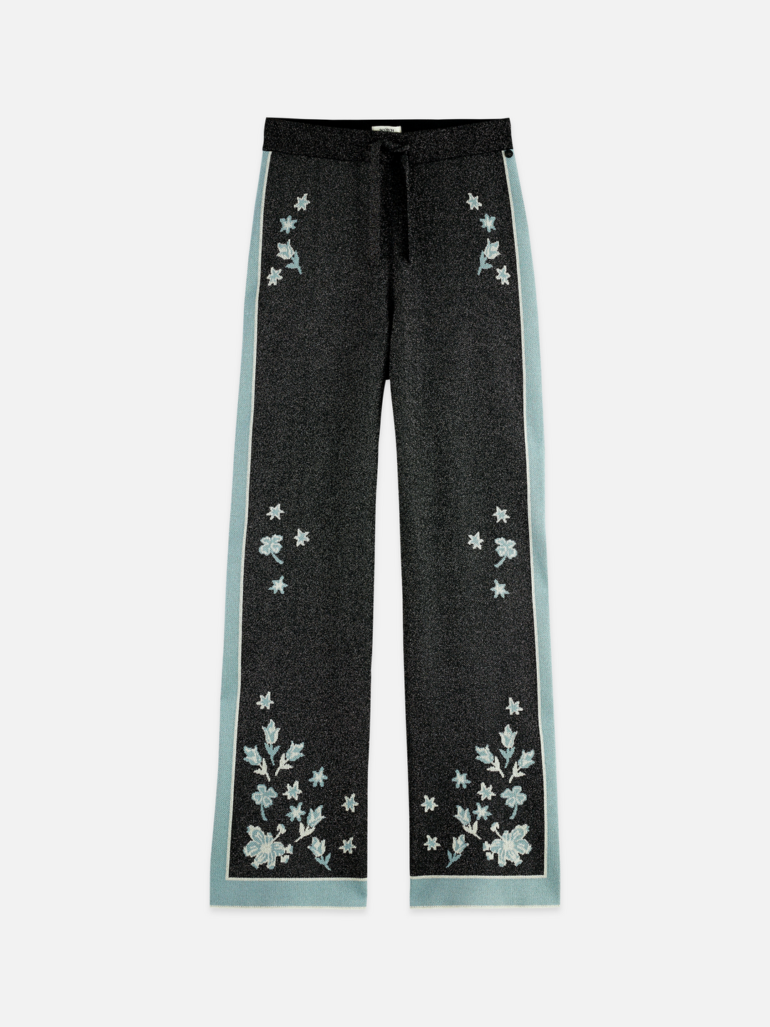 40 Years Jacquard Knitted Trousers