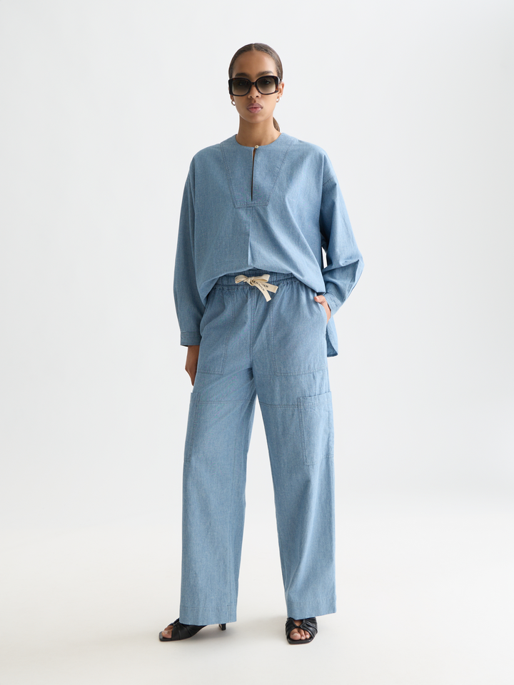 Noa - Blue Moon Indigo Lightweight pant