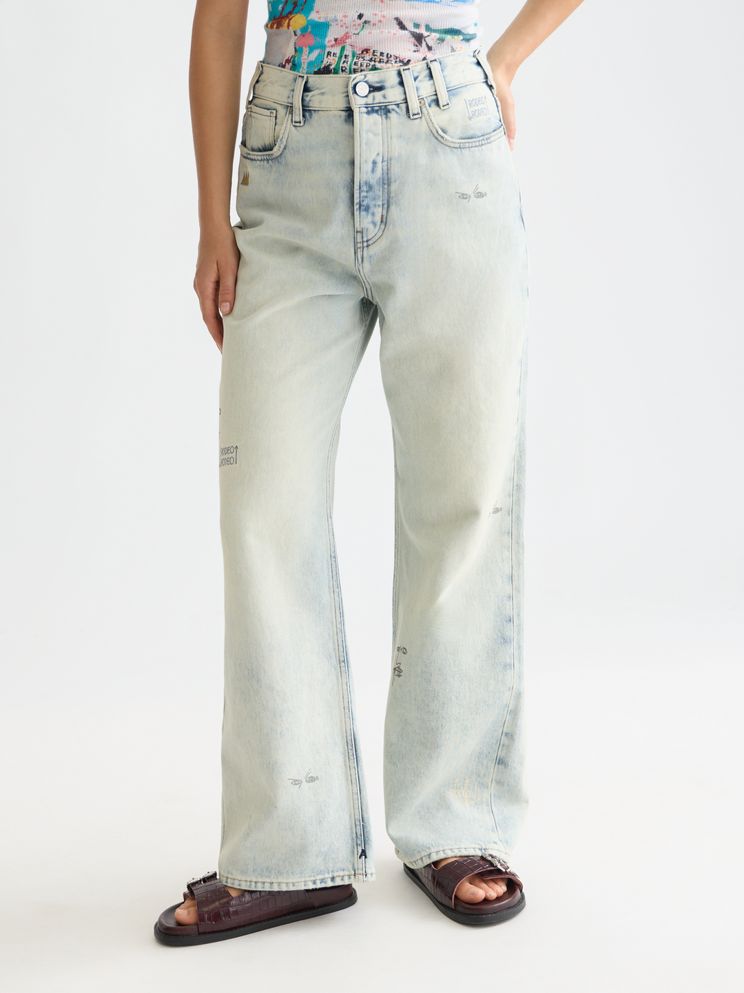Basquiat The Deep loose jeans