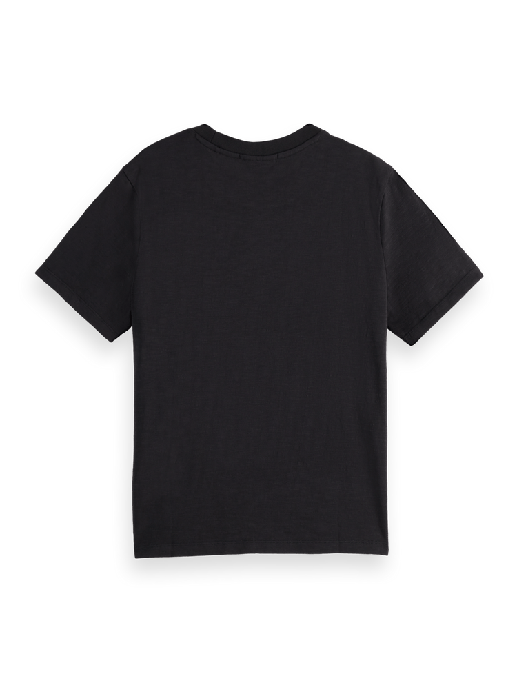 

Puff artwork regular fit T-shirt, Black