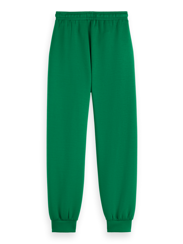 

Modal sweatpants with cuff, Bright green