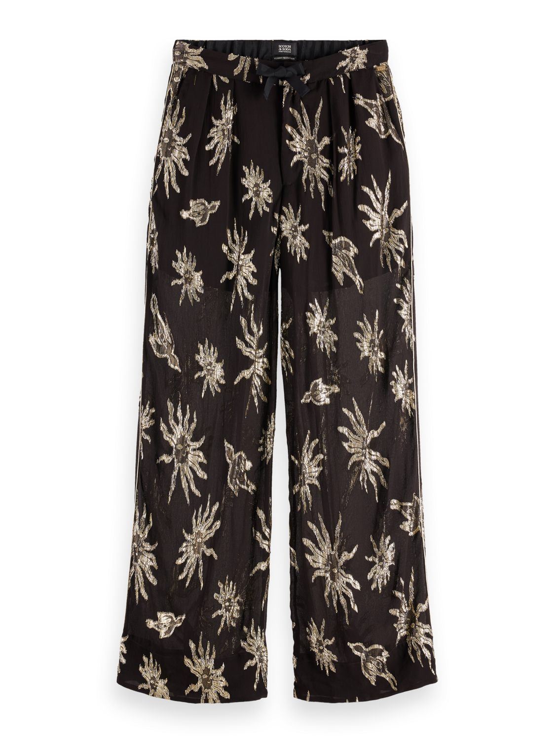 

Eleni Mystic Sky Lurex Pyjama Pants