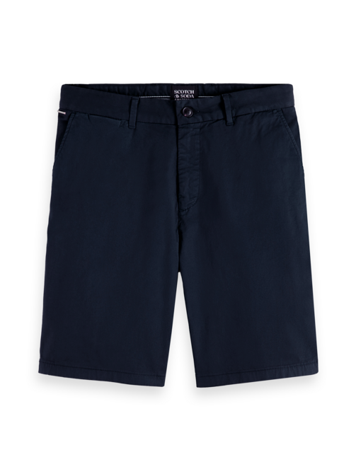 

Stuart - garment-dyed cotton-blend twill short, Night